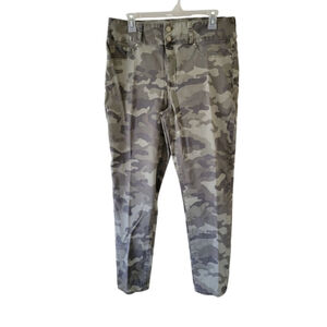 Seven7 Curvy High-Rise Camo Skinny Jeans Women’s 14 Stretch